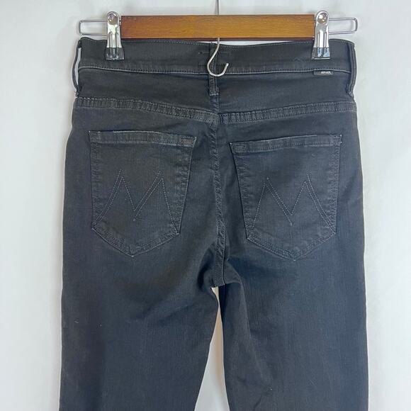 MOther Denim Insider Crop Step Fray Night in Paris Women's Jeans Size 26 $248 - Picture 6 of 14